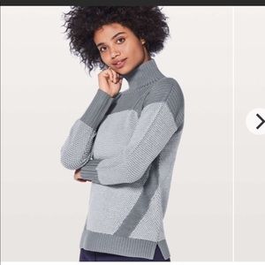 Lululemon warm and restore sweater